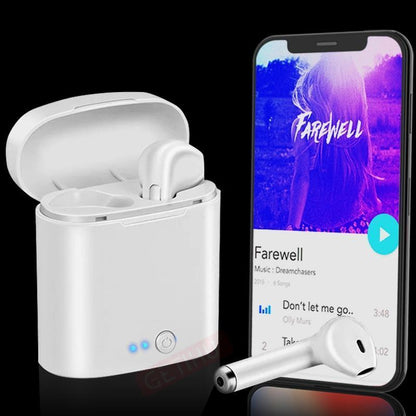 BowLift | Wireless Bluetooth Earbuds With Built In Microphone Bluetooth Headphones