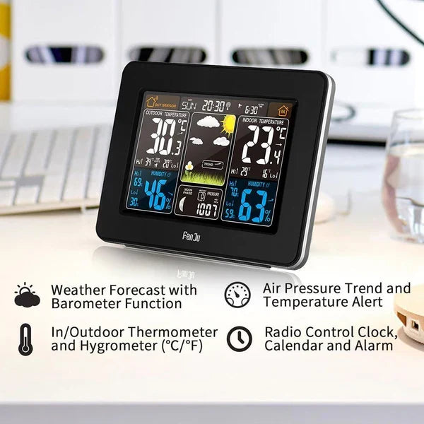 Skanto | Premium Wireless Weather Station – Accurate Indoor & Outdoor Monitoring