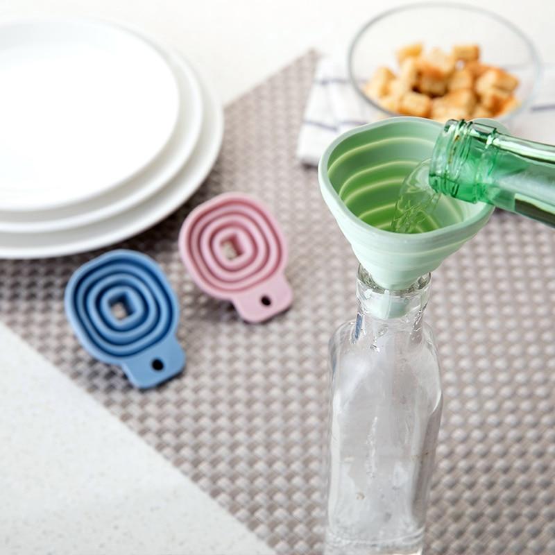 Collapsible Silicone Kitchen Funnel | Brehn
