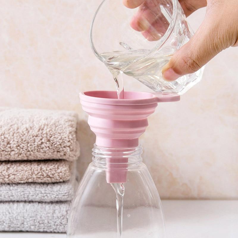 Collapsible Silicone Kitchen Funnel | Brehn