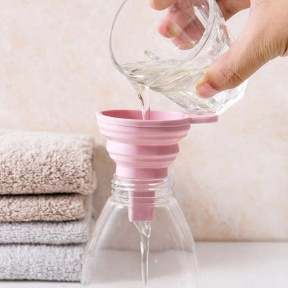 Collapsible Silicone Kitchen Funnel | Brehn