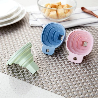 Collapsible Silicone Kitchen Funnel | Brehn