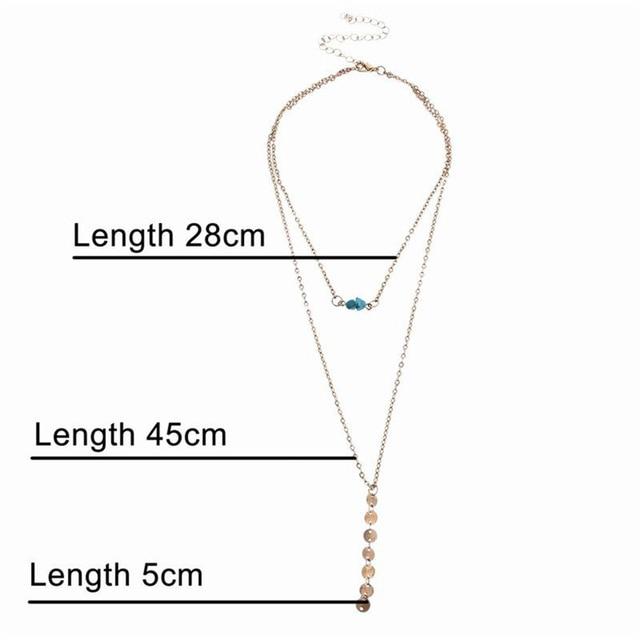 Multi-layered Boho Drop Necklaces | Karnz