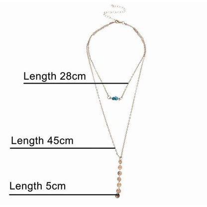 Multi-layered Boho Drop Necklaces | Karnz