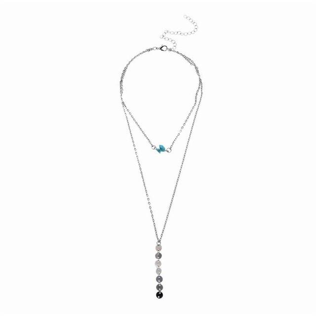 Multi-layered Boho Drop Necklaces | Karnz