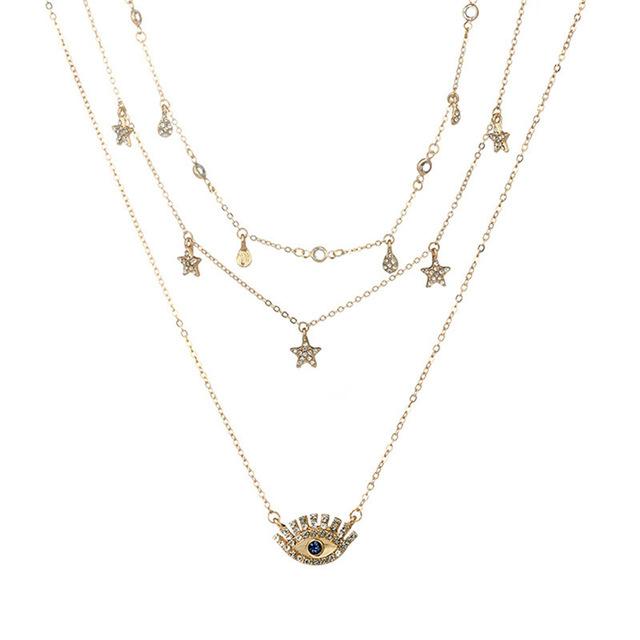 Multi-layered Boho Drop Necklaces | Karnz