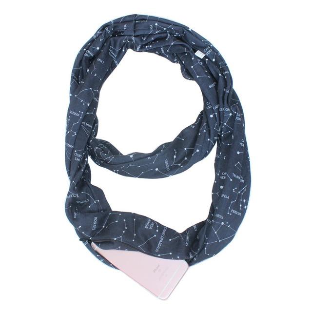 Multi-Way Infinity Scarf with Pocket | Bowlift
