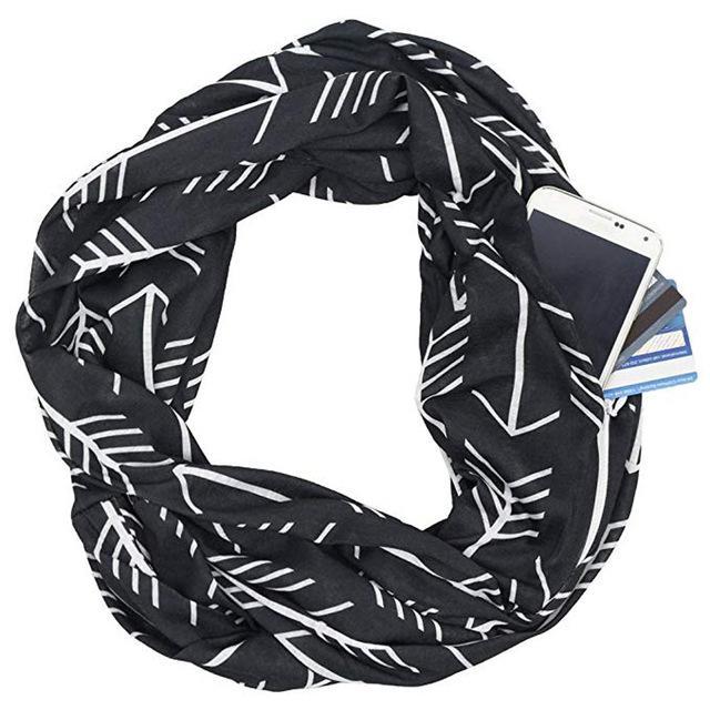 Multi-Way Infinity Scarf with Pocket | Bowlift