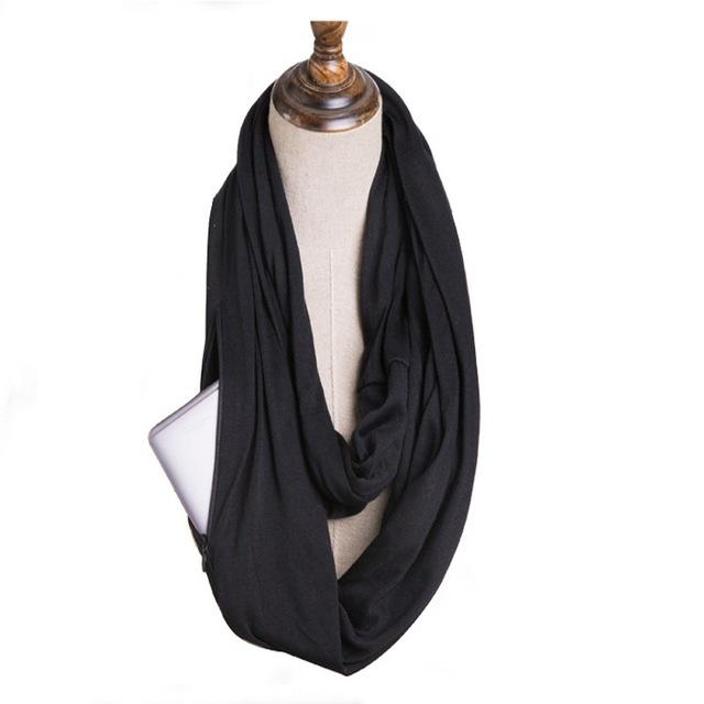 Multi-Way Infinity Scarf with Pocket | Bowlift