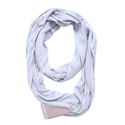 Multi-Way Infinity Scarf with Pocket | Bowlift