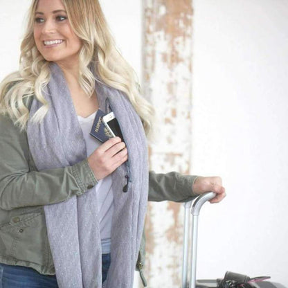 Multi-Way Infinity Scarf with Pocket | Bowlift