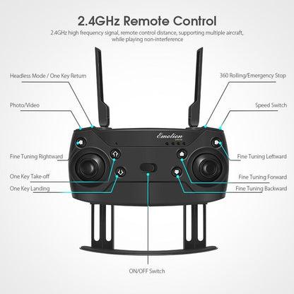 Skanto | Skyhawk HD Foldable Aerial Selfie Drone with 2MP Camera