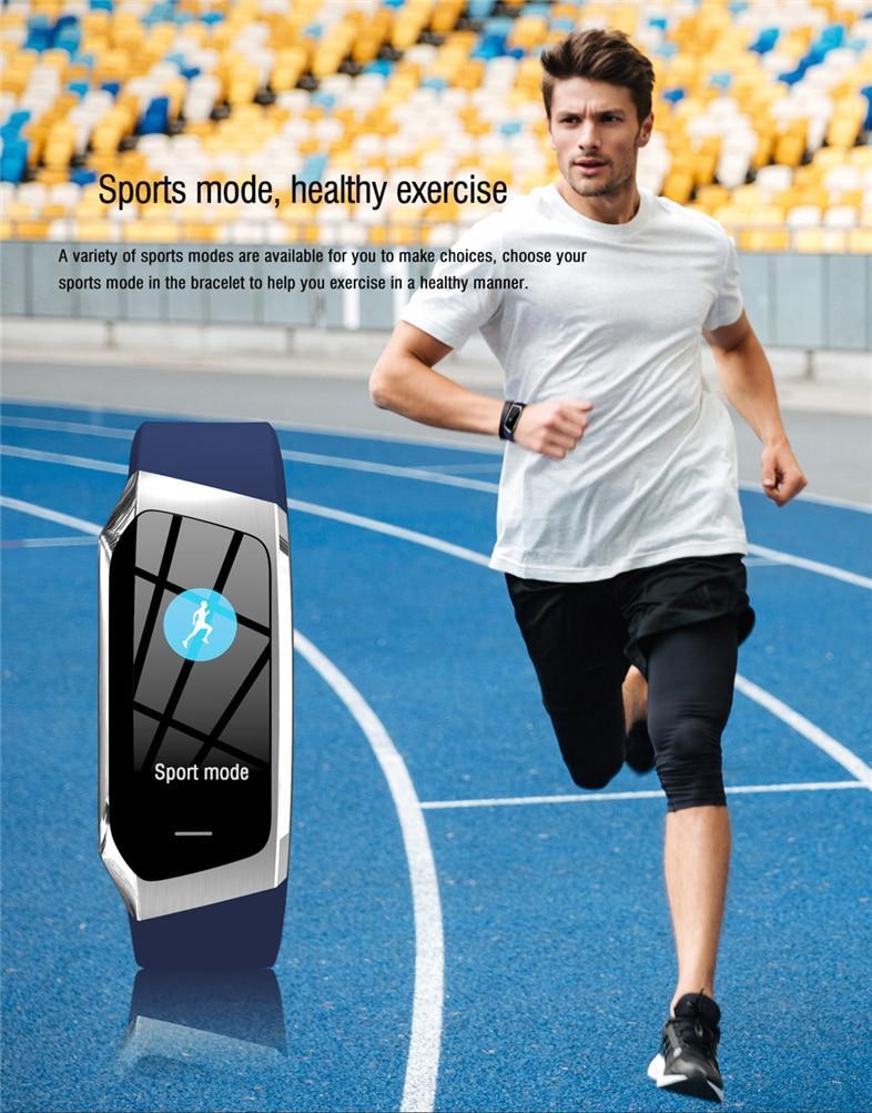 Brehn | Fitband Smartwatch waterproof blood pressure oxygen heart rate monitor sport band