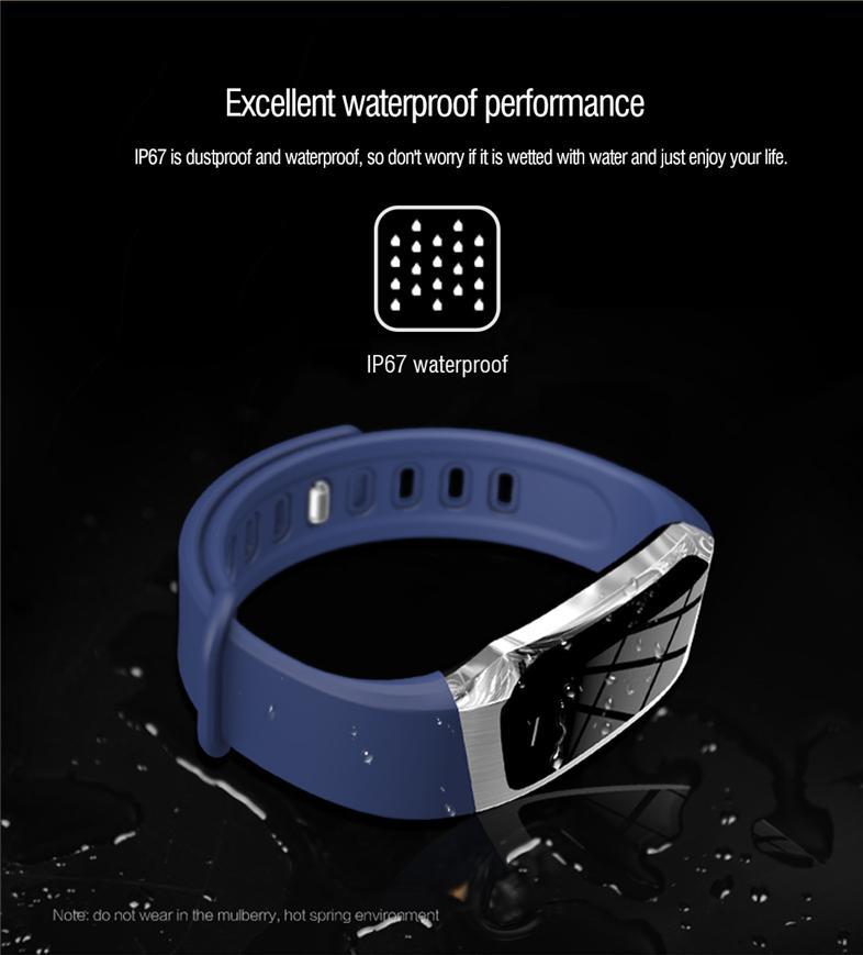 Brehn | Fitband Smartwatch waterproof blood pressure oxygen heart rate monitor sport band