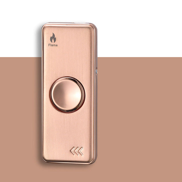 BowLift | Windproof USB Lighter Fidget Spinner