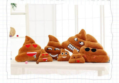 Poop Face Emoji Pillows | Bowlift