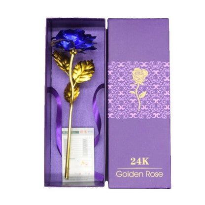 Brehn | 24k gold-plated rose | Including certificate and luxurious gift box