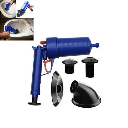 Skanto | High-Pressure Drain Cleaner | Air Pressure Pipe Cleaner | Blue