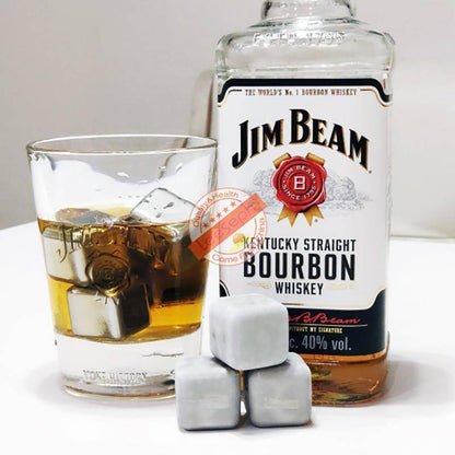 BowLift | Stainless Steel Ice Cubes - Reusable Chilling Stones and Beer Coolers