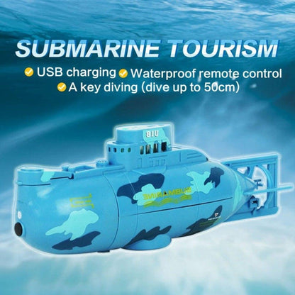 Brehn | Mini RC Submarine with Radio Control & LED