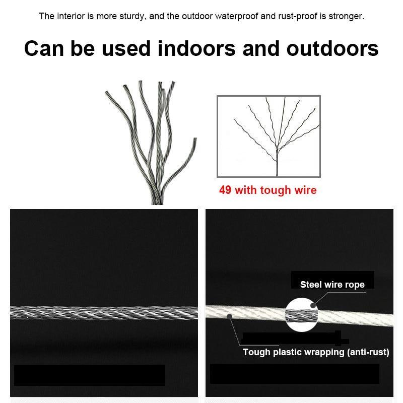 Extendable Clothesline in Stainless Steel | Skanto