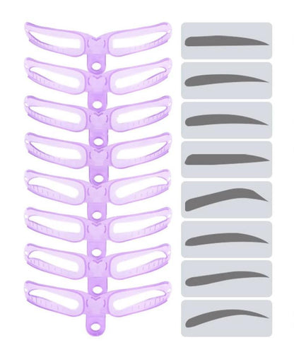 Eyebrow Shaping Template Stencil | Bowlift