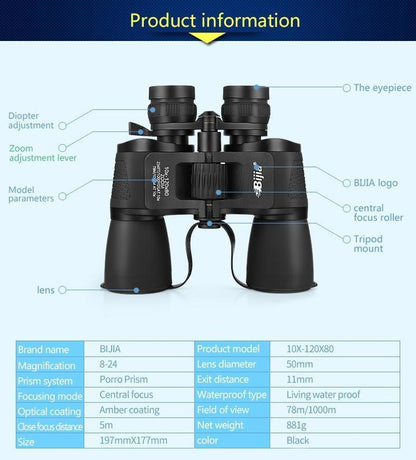 BowLift | High Magnification Binoculars Long Range