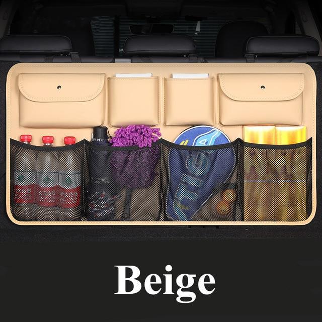 PU Leather Car Trunk Organizer | Bowlift