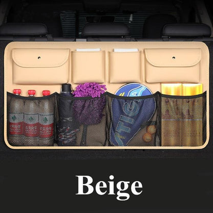 PU Leather Car Trunk Organizer | Bowlift