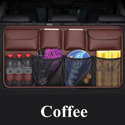 PU Leather Car Trunk Organizer | Bowlift