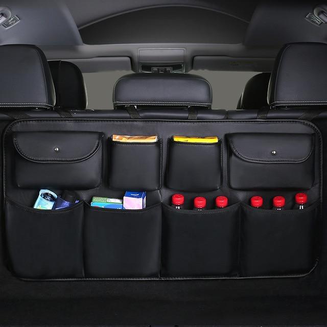 PU Leather Car Trunk Organizer | Bowlift