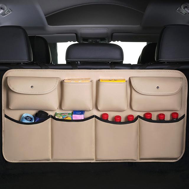 PU Leather Car Trunk Organizer | Bowlift
