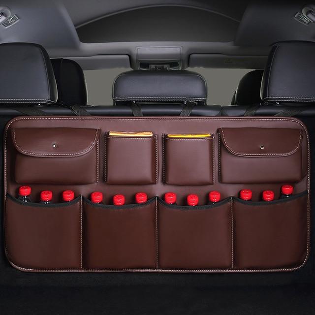 PU Leather Car Trunk Organizer | Bowlift