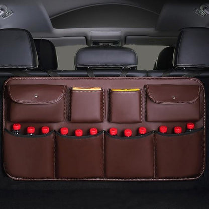 PU Leather Car Trunk Organizer | Bowlift