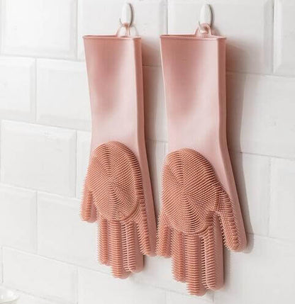 BowLift | Non-Slip Magic Silicone Cleaning Gloves