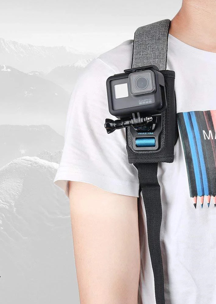 Quick Release GoPro Adjustable Mount Strap | Bowlift