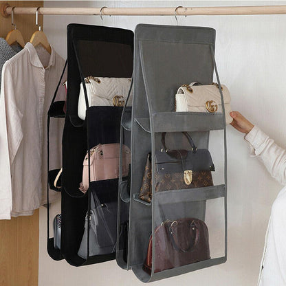Multi Pocket Hanging Purse Organizer | Bowlift