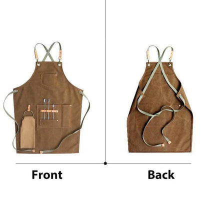 Vintage Leather Chef's Apron | Brehn