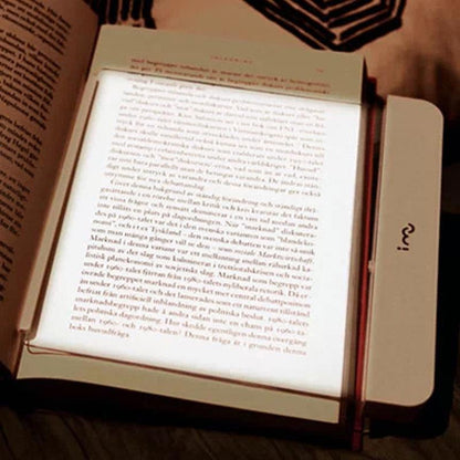 LED Flat Panel Back Page Book Light | Bowlift