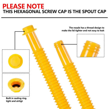 BowLift | Upgraded Replacement Gas Can Spout with Flexible Nozzle