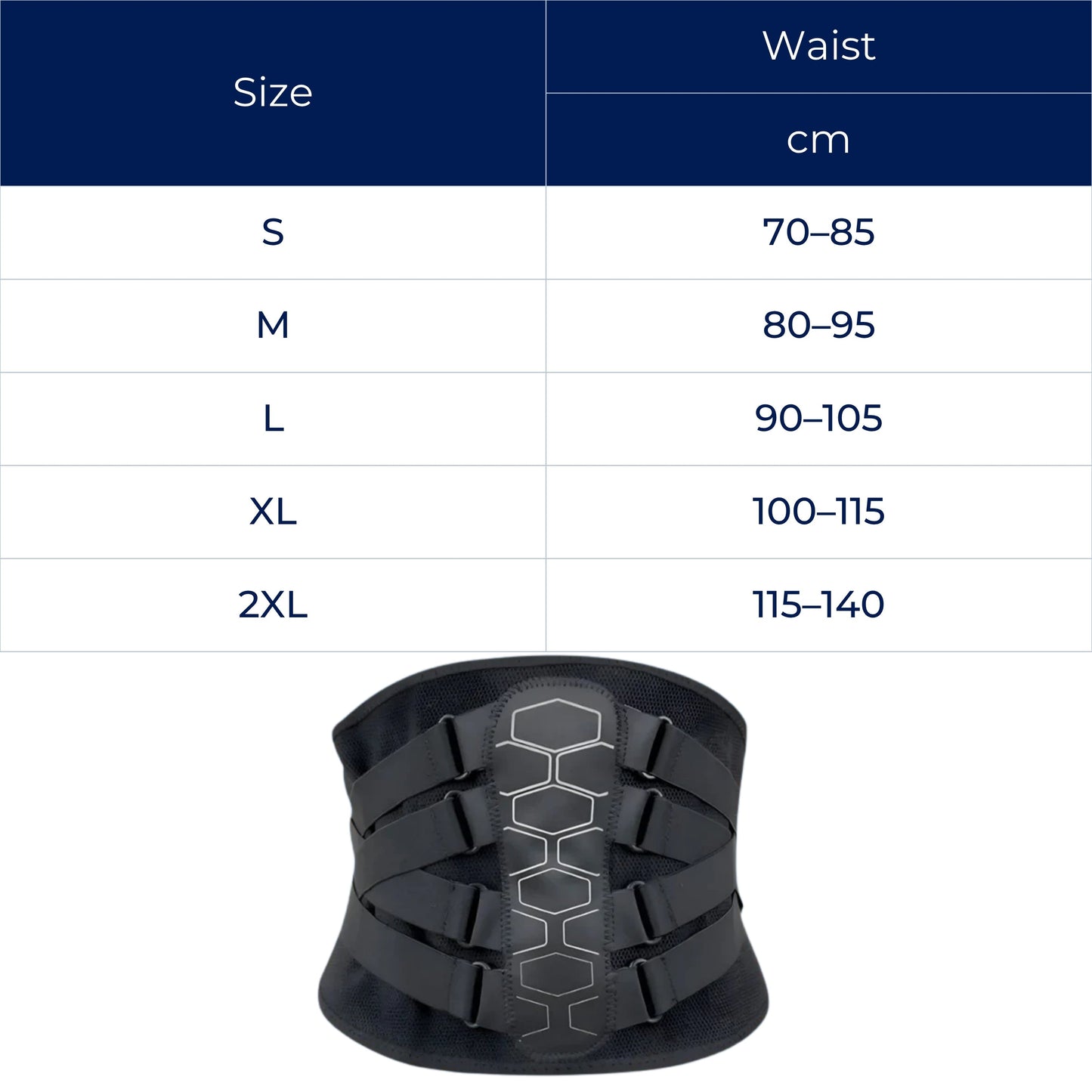 Ultra-Breathable Lower Back Brace - Lightweight Stabilizing Wrap for Pain Relief and Posture Support Skanto