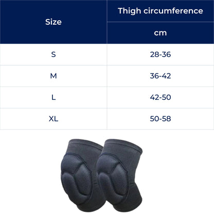 Absorbing Knee Pads – Breathable Compression Support – Anti-Slip Cushion Design – Sports & Injury Prevention Bowlift