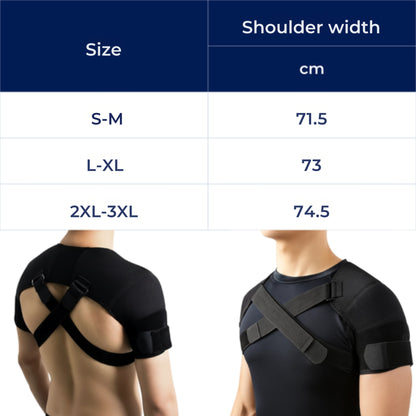 Cross-Compression Stability – Breathable Mesh Comfort – Relieves Shoulder Pain & Improves Posture Bowlift