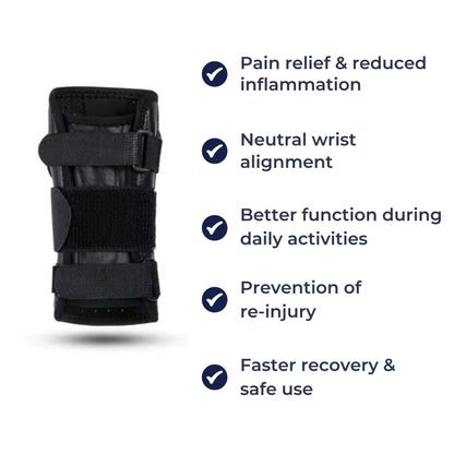 Carpal Tunnel Pain Relief – Adjustable Breathable Compression Mesh – Typing & Daily Use Skanto