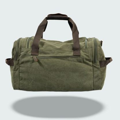 Skanto | Vanguard Waxed Canvas & Leather Travel Duffle – 36,5L