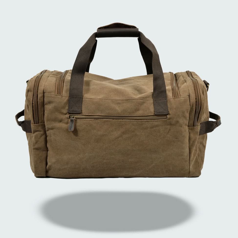 Skanto | Vanguard Waxed Canvas & Leather Travel Duffle – 36,5L