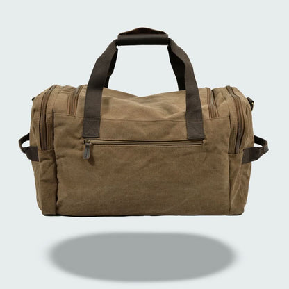 Skanto | Vanguard Waxed Canvas & Leather Travel Duffle – 36,5L