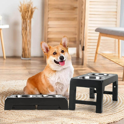 BowLift | PupLift Elevated Dog Bowl – Ergonomic & Slow Feeding for Healthy Meals