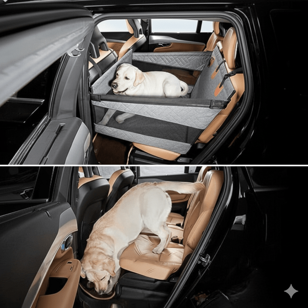 BowLift | PUPPPROTECTOR Plus – Waterproof Memory Foam Car Seat Mat for Dogs