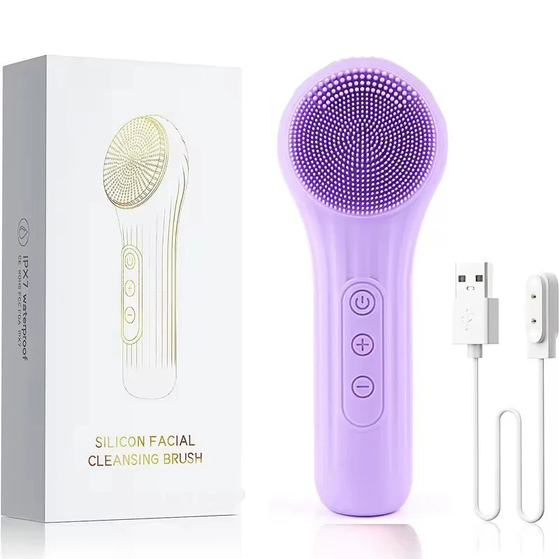 BowLift | Rechargeable Face Scrubber with Facial Cleansing Brush
